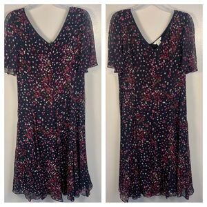 Sundance 100% Silk Ditzy Floral Dress